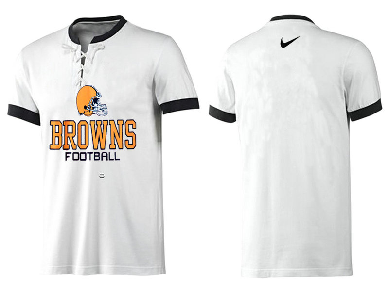 Mens 2015 Nike Nfl Cleveland Browns T-shirts 52