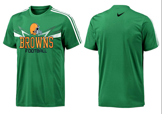 Mens 2015 Nike Nfl Cleveland Browns T-shirts 58