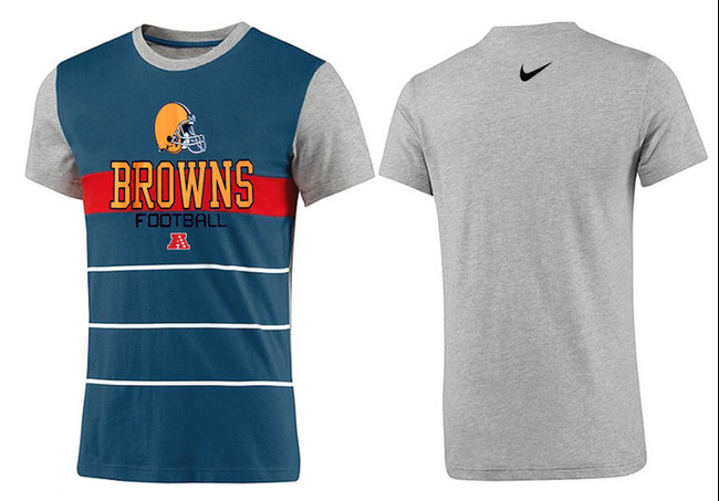 Mens 2015 Nike Nfl Cleveland Browns T-shirts 67
