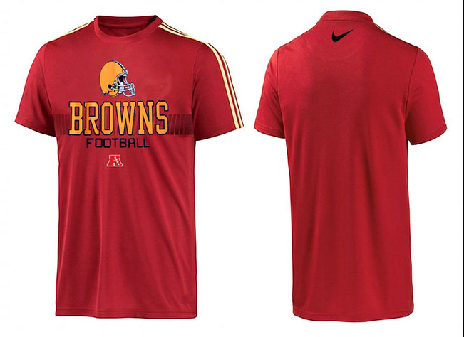 Mens 2015 Nike Nfl Cleveland Browns T-shirts 76