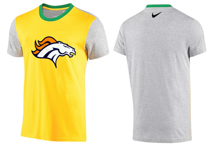 Mens 2015 Nike Nfl Denver Broncos T-shirts 2