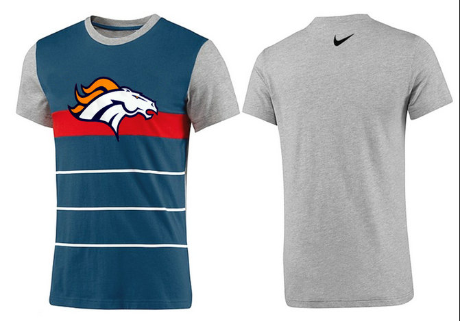 Mens 2015 Nike Nfl Denver Broncos T-shirts 4