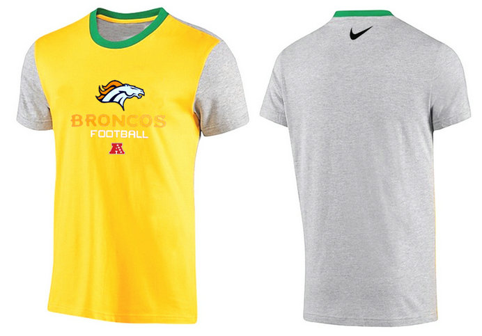 Mens 2015 Nike Nfl Denver Broncos T-shirts 47
