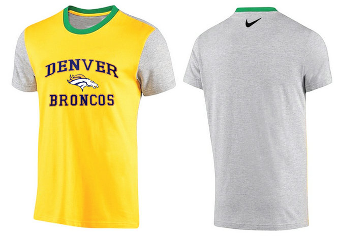 Mens 2015 Nike Nfl Denver Broncos T-shirts 61