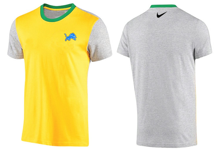 Mens 2015 Nike Nfl Detroit Lions T-shirts 16