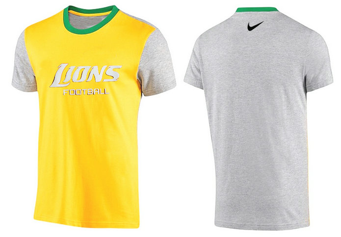 Mens 2015 Nike Nfl Detroit Lions T-shirts 33