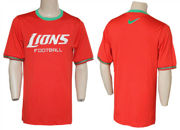Mens 2015 Nike Nfl Detroit Lions T-shirts 44