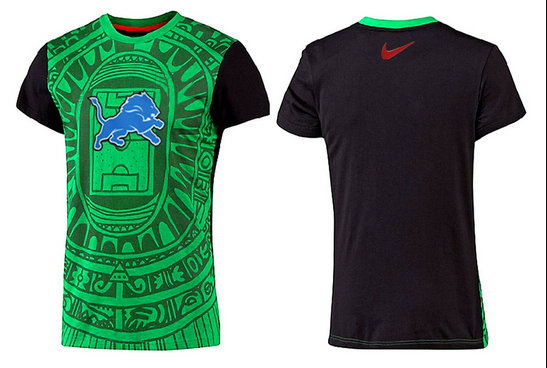 Mens 2015 Nike Nfl Detroit Lions T-shirts 5
