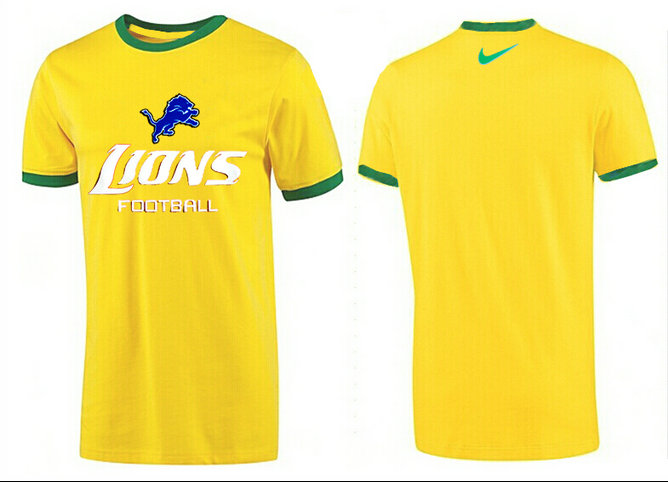 Mens 2015 Nike Nfl Detroit Lions T-shirts 57