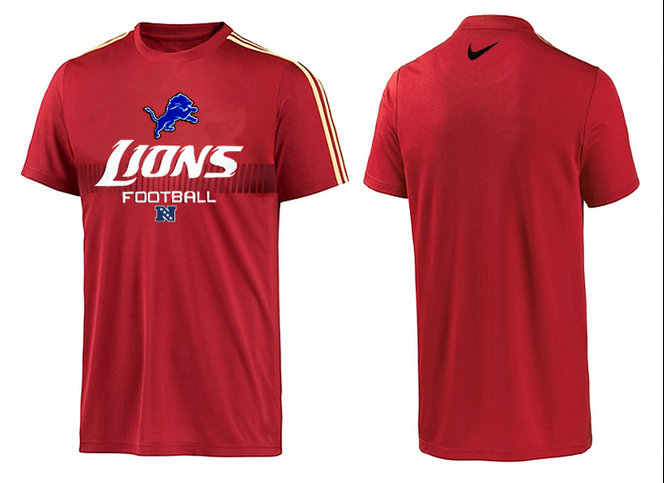 Mens 2015 Nike Nfl Detroit Lions T-shirts 65