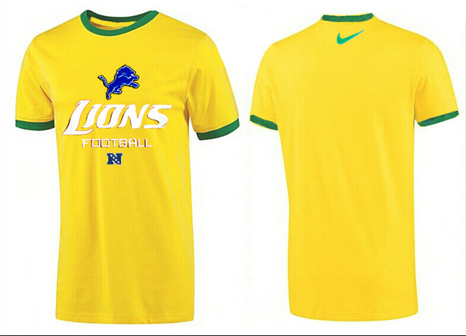 Mens 2015 Nike Nfl Detroit Lions T-shirts 71