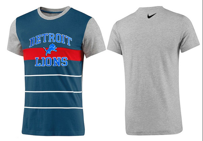 Mens 2015 Nike Nfl Detroit Lions T-shirts 77