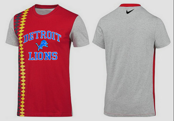 Mens 2015 Nike Nfl Detroit Lions T-shirts 80