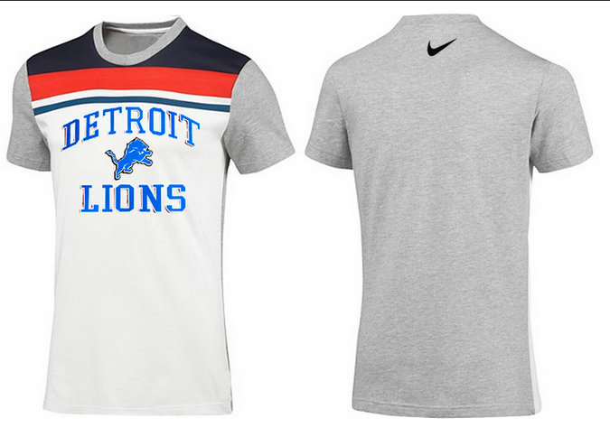 Mens 2015 Nike Nfl Detroit Lions T-shirts 82
