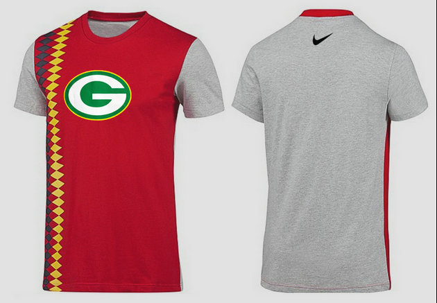Mens 2015 Nike Nfl Green Bay Packers T-shirts 7