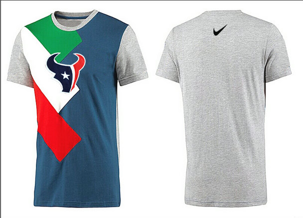 Mens 2015 Nike Nfl Houston Texans T-shirts 11