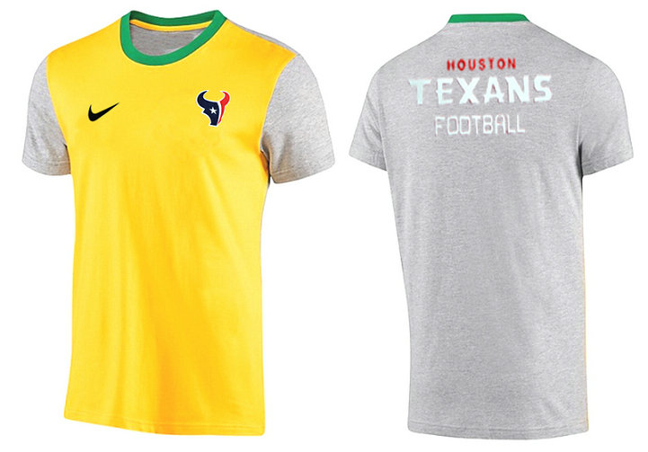 Mens 2015 Nike Nfl Houston Texans T-shirts 33