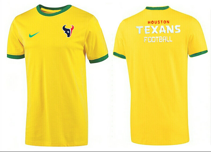 Mens 2015 Nike Nfl Houston Texans T-shirts 42