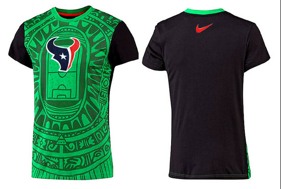 Mens 2015 Nike Nfl Houston Texans T-shirts 5