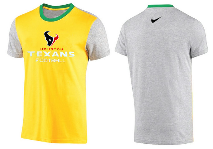 Mens 2015 Nike Nfl Houston Texans T-shirts 50