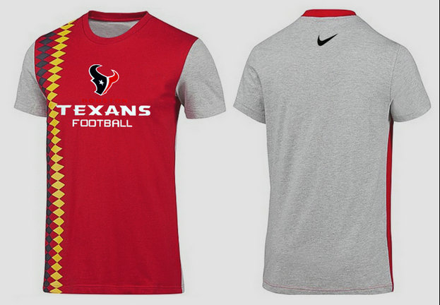Mens 2015 Nike Nfl Houston Texans T-shirts 54