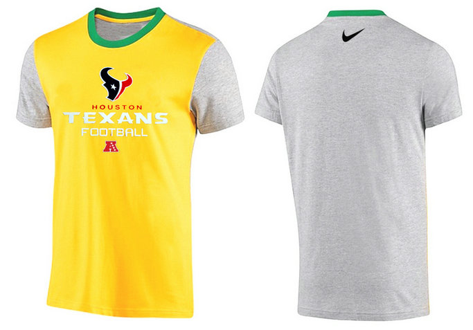 Mens 2015 Nike Nfl Houston Texans T-shirts 64