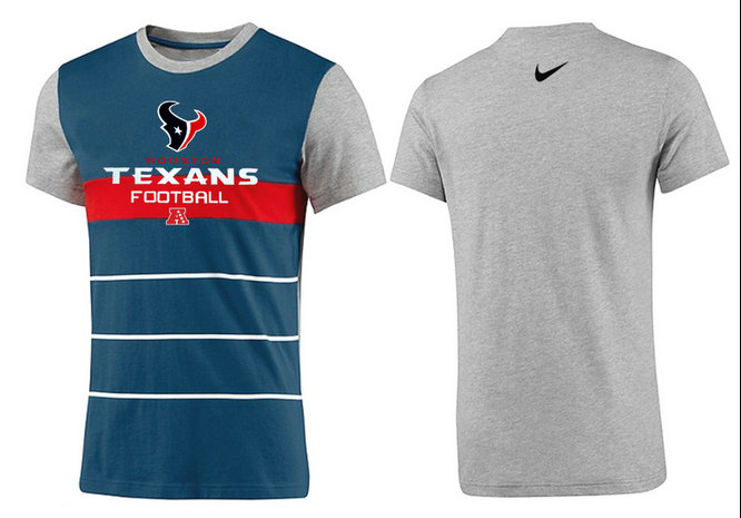 Mens 2015 Nike Nfl Houston Texans T-shirts 66
