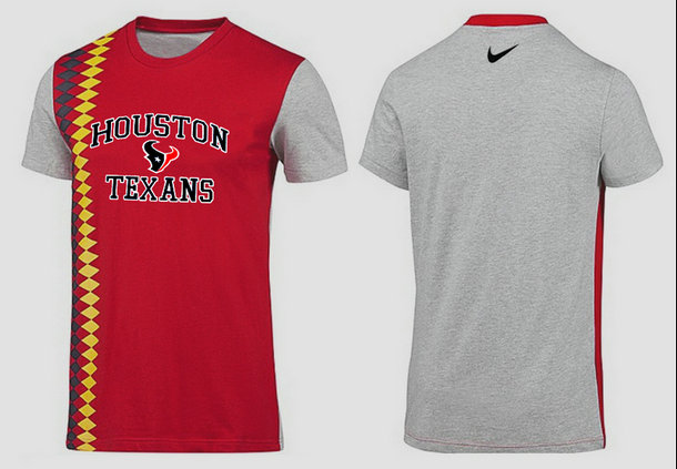 Mens 2015 Nike Nfl Houston Texans T-shirts 82