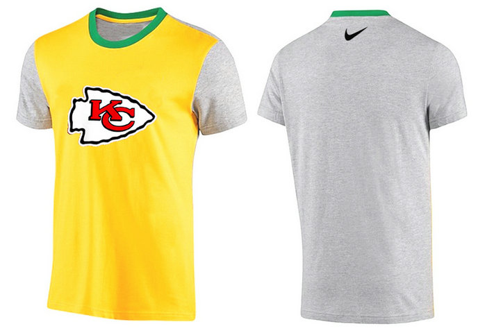 Mens 2015 Nike Nfl Kansas City Chiefs T-shirts 2