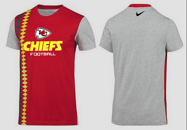 Mens 2015 Nike Nfl Kansas City Chiefs T-shirts 55