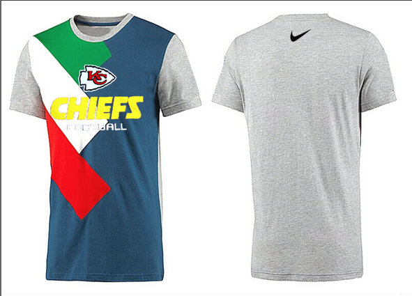 Mens 2015 Nike Nfl Kansas City Chiefs T-shirts 59