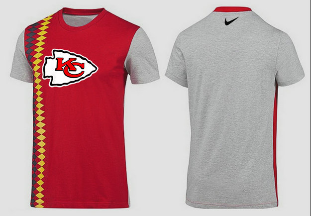 Mens 2015 Nike Nfl Kansas City Chiefs T-shirts 6