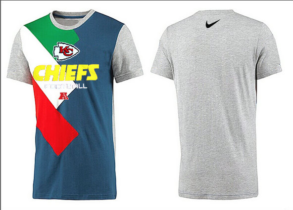 Mens 2015 Nike Nfl Kansas City Chiefs T-shirts 73