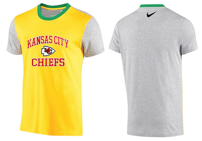 Mens 2015 Nike Nfl Kansas City Chiefs T-shirts 79