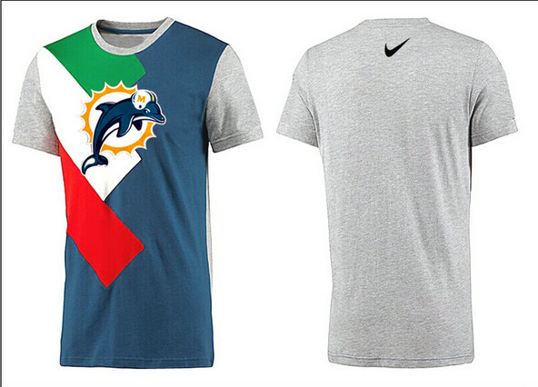 Mens 2015 Nike Nfl Miami Dolphins T-shirts 11