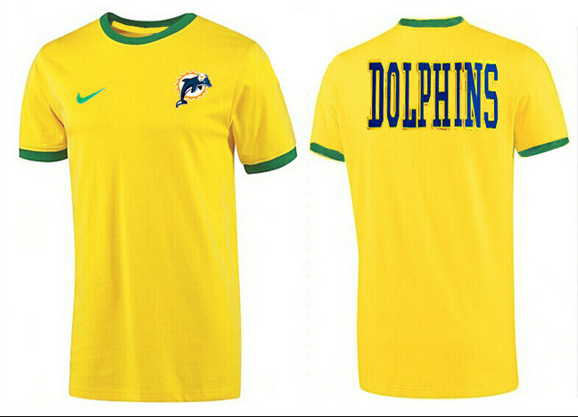 Mens 2015 Nike Nfl Miami Dolphins T-shirts 42
