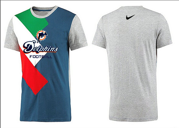 Mens 2015 Nike Nfl Miami Dolphins T-shirts 58