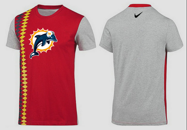 Mens 2015 Nike Nfl Miami Dolphins T-shirts 7