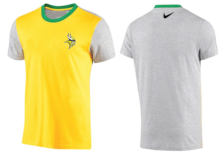 Mens 2015 Nike Nfl Minnesota VikingsT-shirts 16