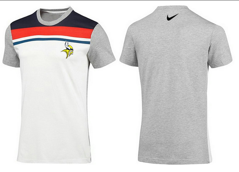 Mens 2015 Nike Nfl Minnesota VikingsT-shirts 23