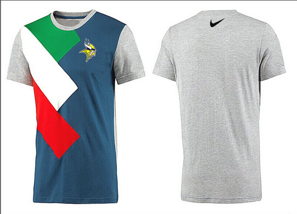 Mens 2015 Nike Nfl Minnesota VikingsT-shirts 25