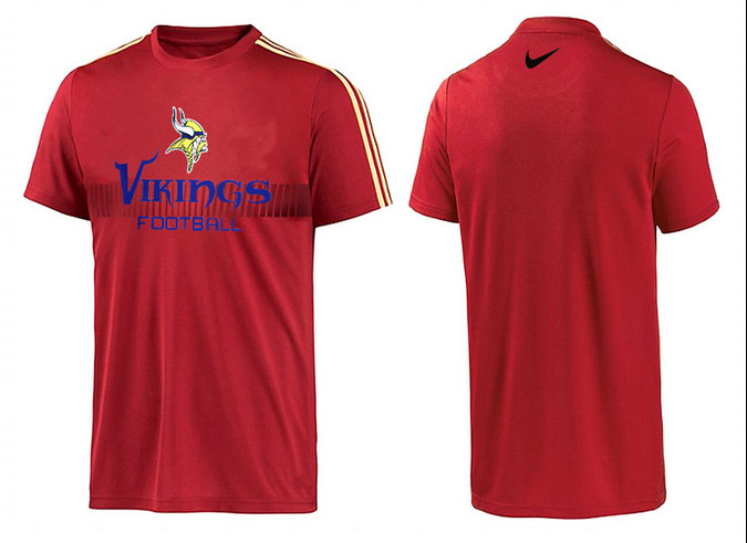 Mens 2015 Nike Nfl Minnesota VikingsT-shirts 37