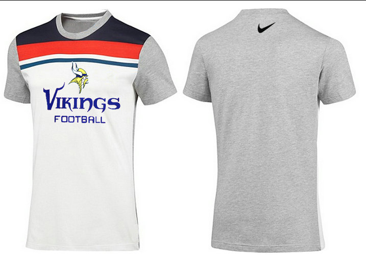 Mens 2015 Nike Nfl Minnesota VikingsT-shirts 40