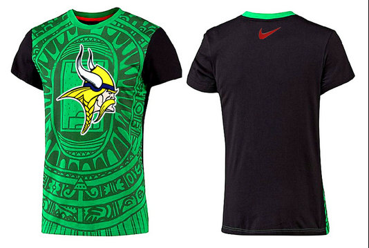 Mens 2015 Nike Nfl Minnesota VikingsT-shirts 5