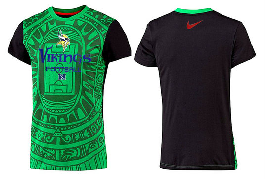 Mens 2015 Nike Nfl Minnesota VikingsT-shirts 50