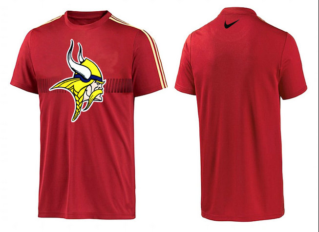 Mens 2015 Nike Nfl Minnesota VikingsT-shirts 6