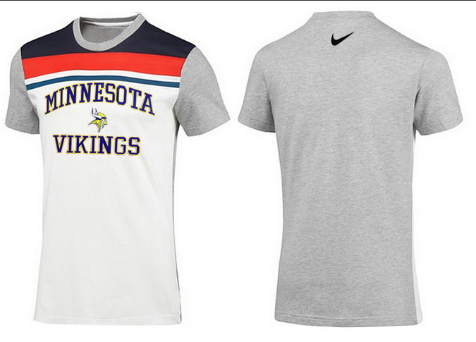 Mens 2015 Nike Nfl Minnesota VikingsT-shirts 68