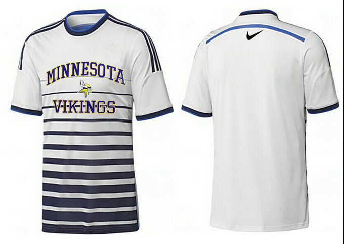 Mens 2015 Nike Nfl Minnesota VikingsT-shirts 73