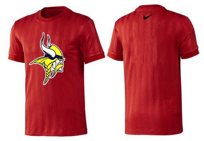 Mens 2015 Nike Nfl Minnesota VikingsT-shirts 8