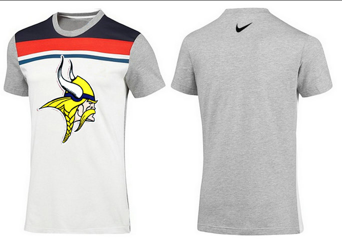 Mens 2015 Nike Nfl Minnesota VikingsT-shirts 9